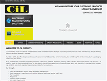 Tablet Screenshot of cilcircuit.com.au